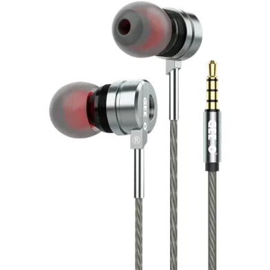 GEEOO X100 Superior Bass Metal Earphone - Rokomari product